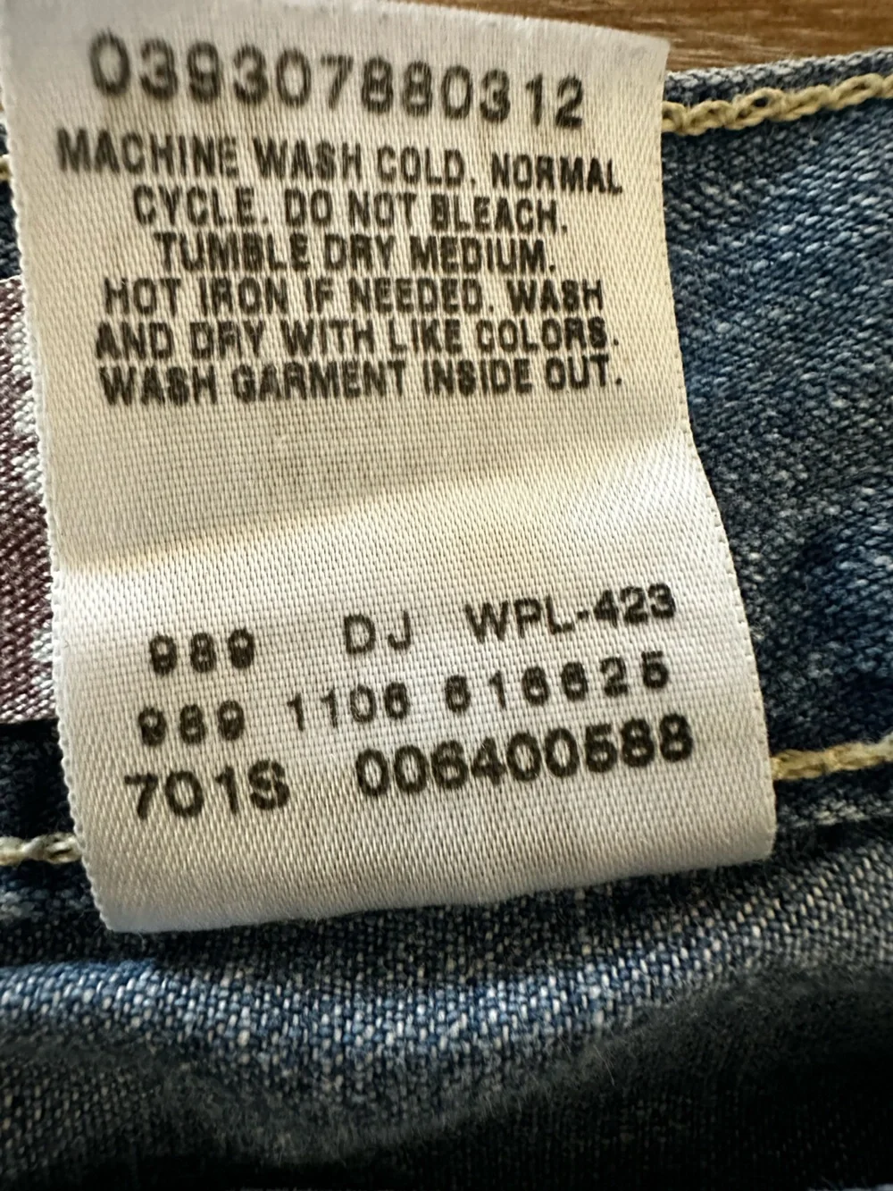 Levi’s Carpenter Jeans 36/32